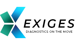 Exiges_Logo_tagline | Kashi Clinical Laboratories